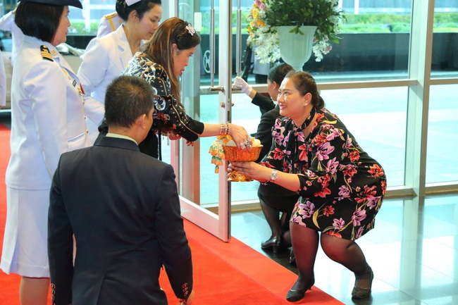 พิธีพระราชทานปริญญาบัตรแก่ผู้สำเร็จการศึกษาจากสถาบันการพลศึกษา2559