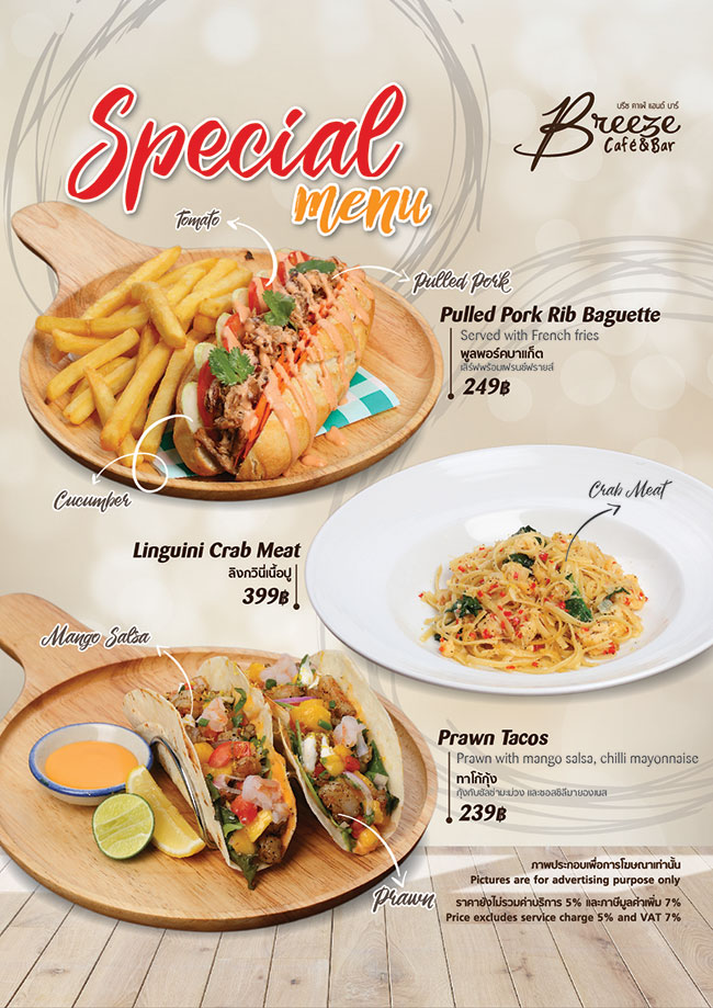 Try 3 news international dishes and enjoy a chillaxing atmosphere