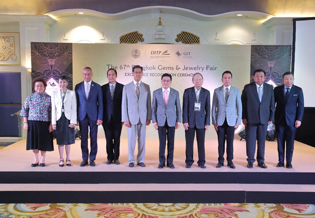 The Opening Ceremony of the 67th Bangkok Gems and Jewelry Fair
